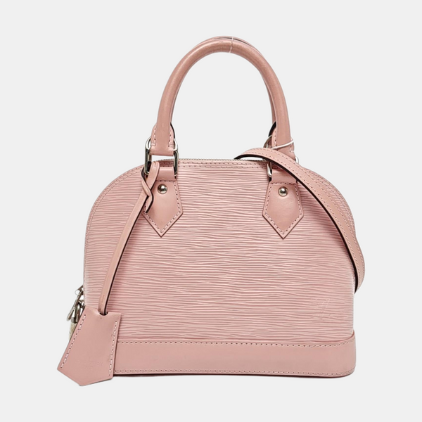 Authenticated pre-owned ALMA BB Epi Pink - Shoulder Bag at Looply