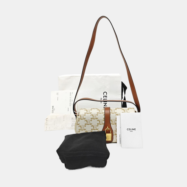 TABOU Mini Coated Canvas White