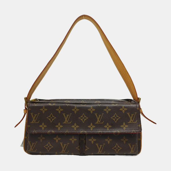 VIVA CITE Monogram Coated Canvas Brown