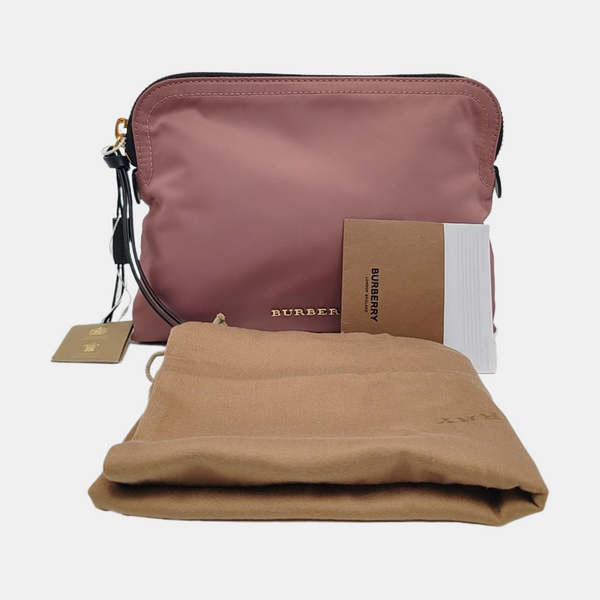 Nylon Clutch Pink