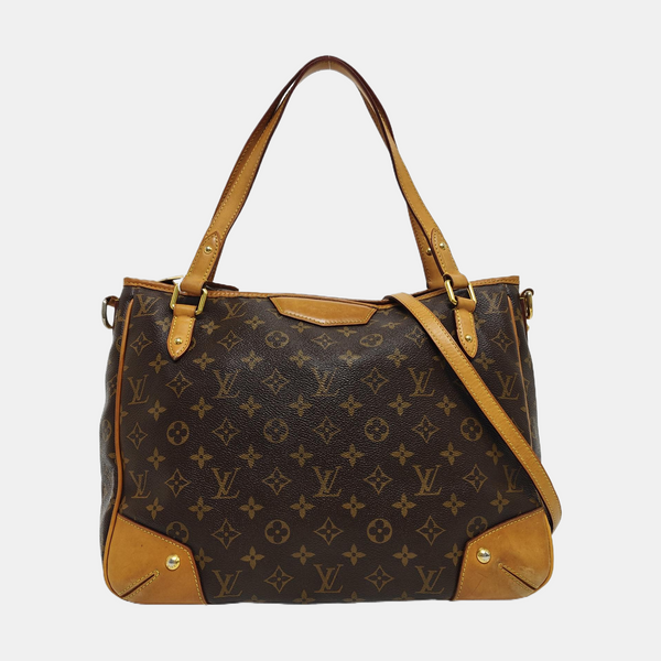 RETIRO GM Monogram Coated Canvas Brown
