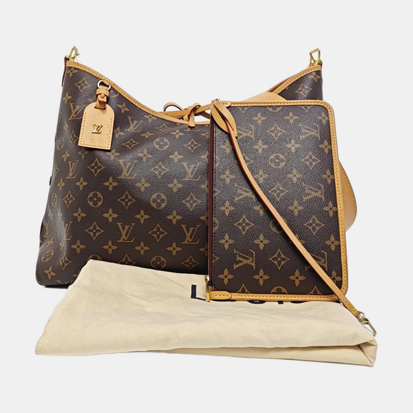 CARRYALL MM Monogram Coated Canvas Brown