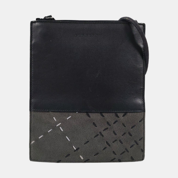 Calfskin Crossbody Bag Black