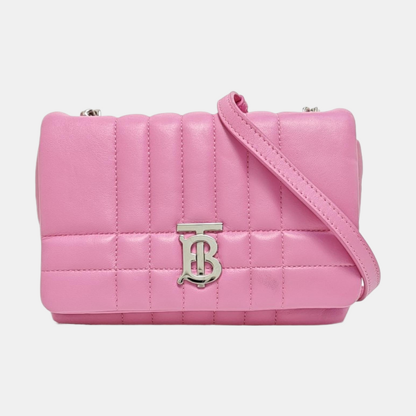 Lola Mini Quilted Lambskin Pink
