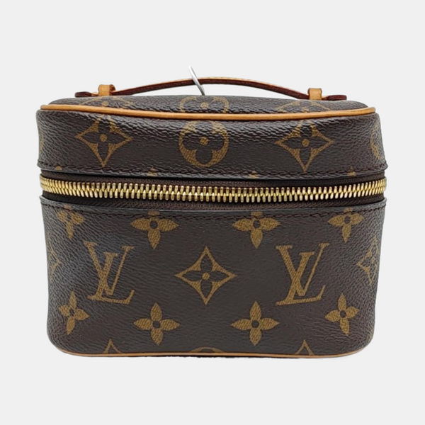 NICE Super Mini Monogram Coated Canvas Brown