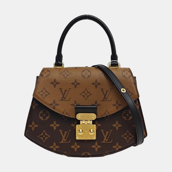 EDEN Monogram Coated Canvas Brown