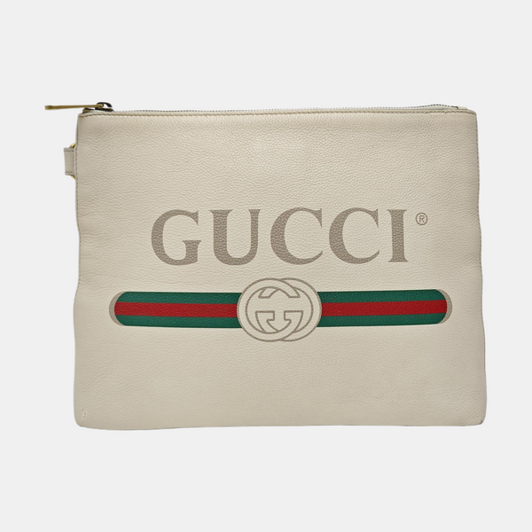 Print Calfskin White
