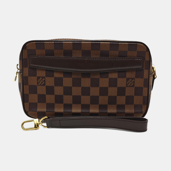 SAINT PAUL Damier Ebene Coated Canvas Brown