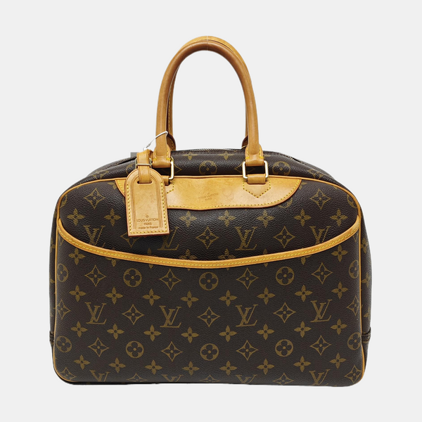 DEAUVILLE Monogram Coated Canvas Brown