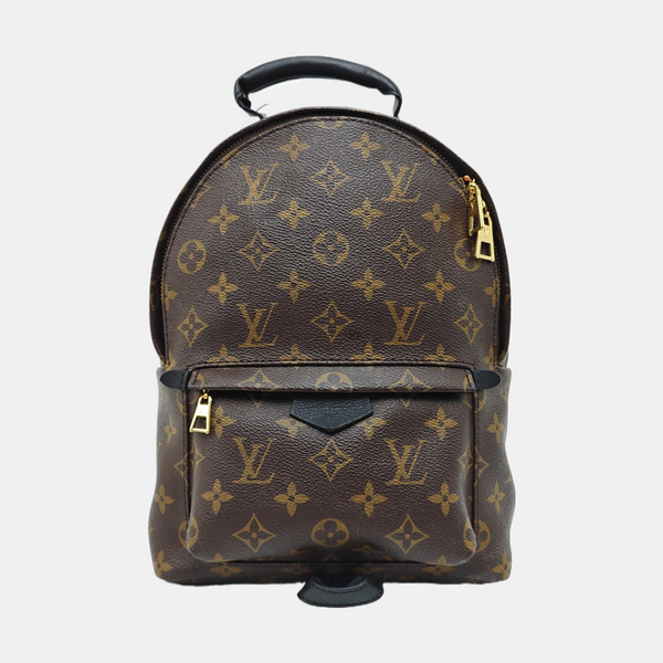 PALM SPRINGS PM Monogram Coated Canvas Brown
