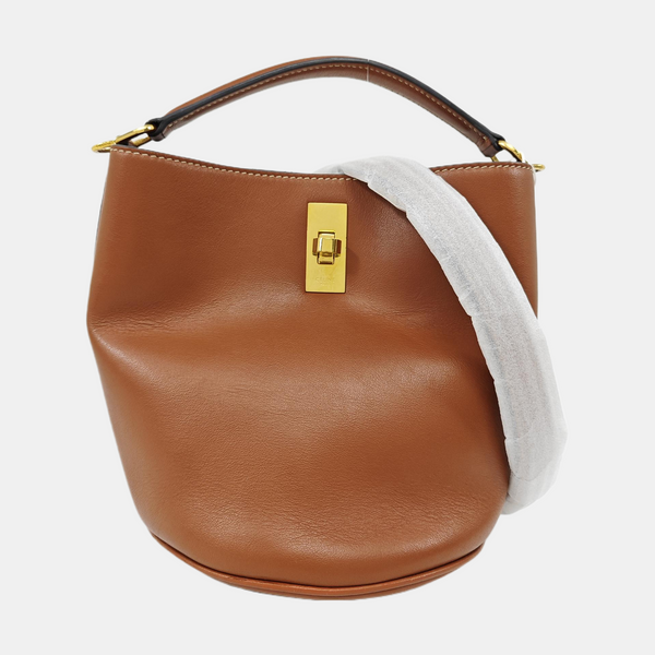 BUCKET 16 Calfskin Brown