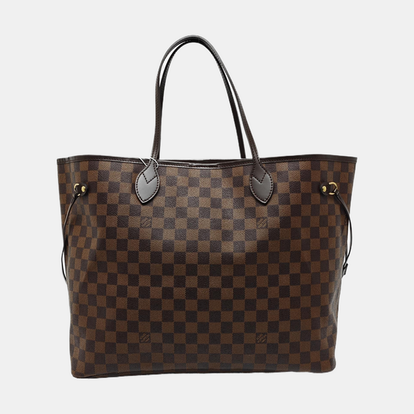 Authenticated pre-owned NEVERFULL GM Coated Canvas Brown - Tote Bag at Looply