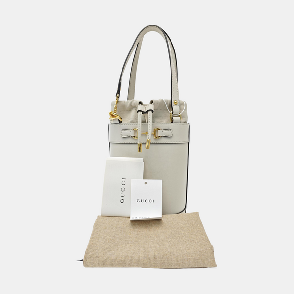 Horsebit 1955 Small Calfskin White