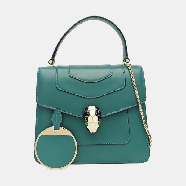 SERPENTI FOREVER Calfskin Green