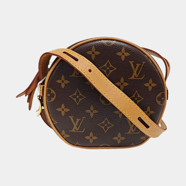 BOITE CHAPEAU PM Monogram Coated Canvas Brown