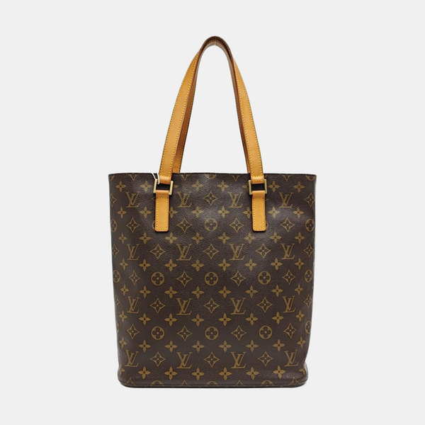 VINTAGE VAVIN GM Monogram Coated Canvas Brown