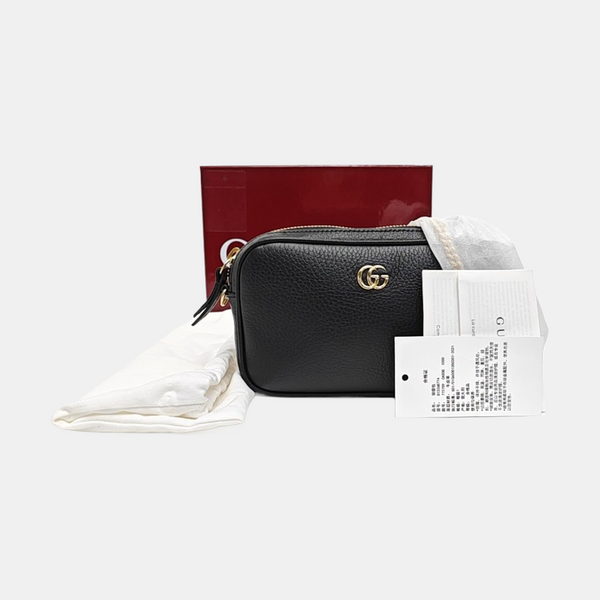 GG Marmont Mini Calfskin Black