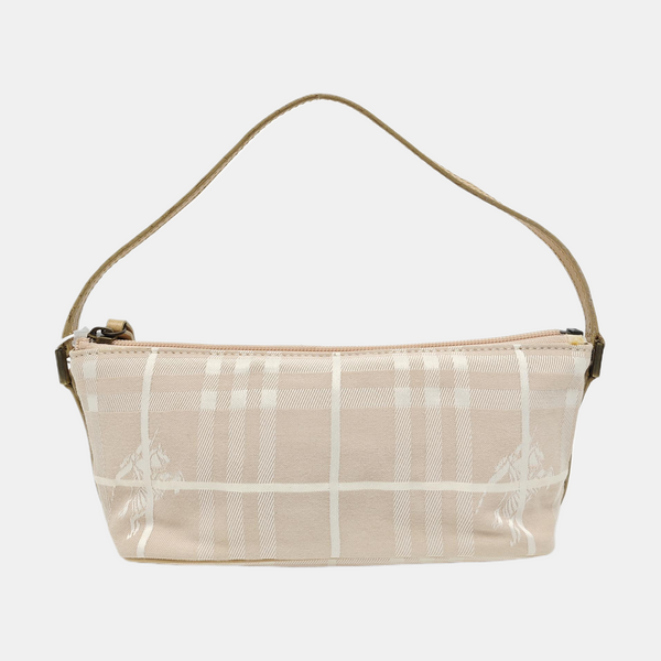 Canvas Top Handle Bag Beige