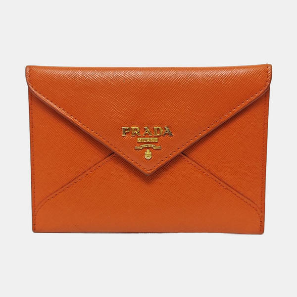 Calfskin Wallet Orange