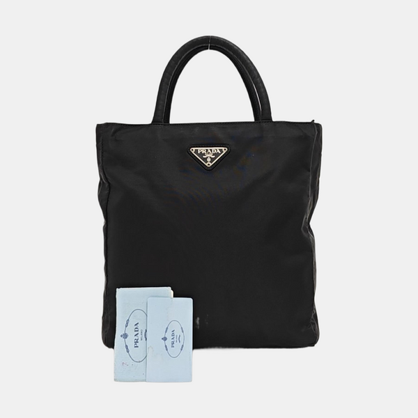Nylon Tote Bag Black