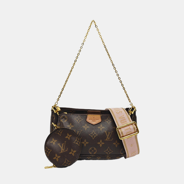 MULTI Monogram Coated Canvas Brown