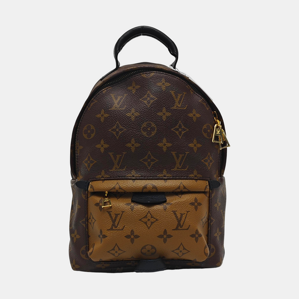 PALM SPRINGS PM Monogram Coated Canvas Brown