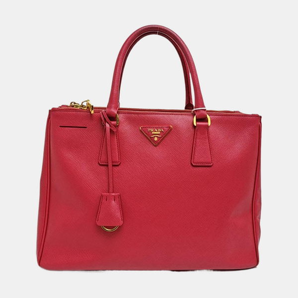 Galleria Large Calfskin Red