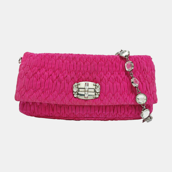 Crystal Quilted Canvas Red