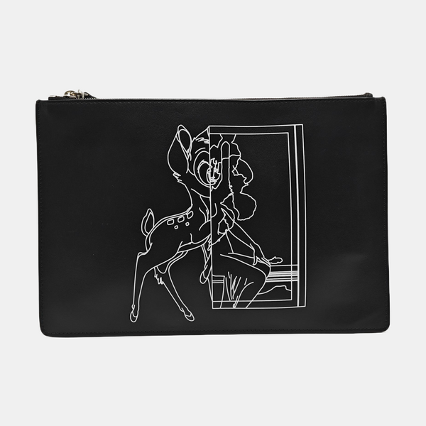 Calfskin Clutch Black