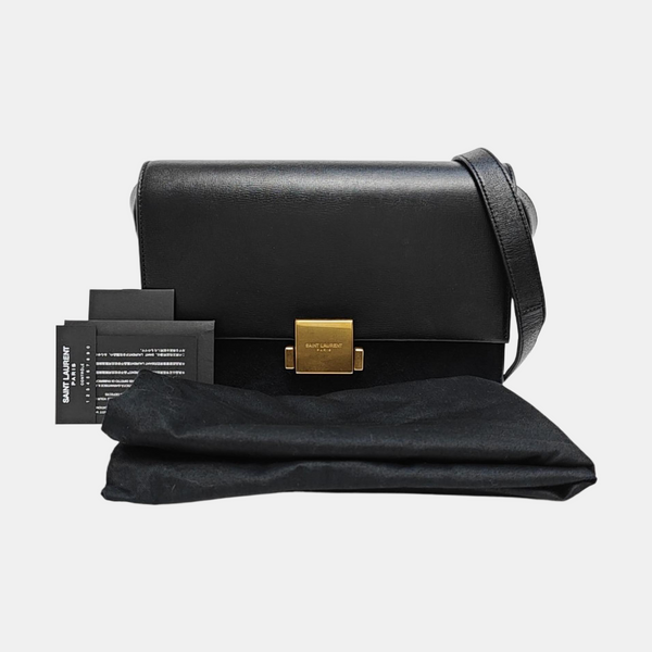BELLECHASSE Medium Calfskin Black