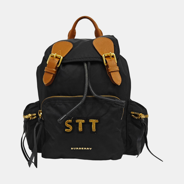 The Rucksack Medium Nylon Black