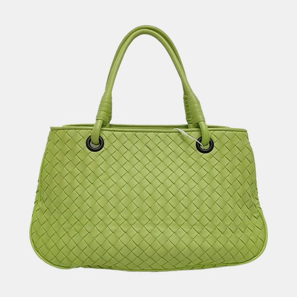 Lambskin Tote Bag Green