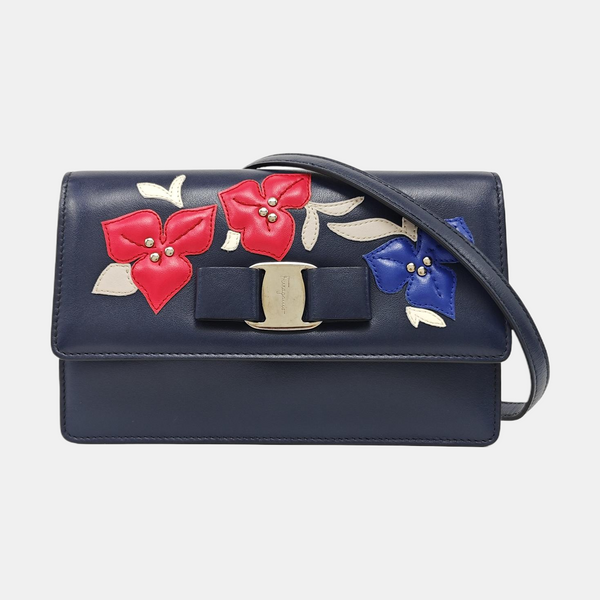 Ginny Calfskin Blue