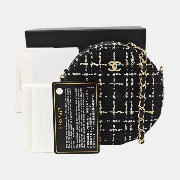 ROUND Fabric Black