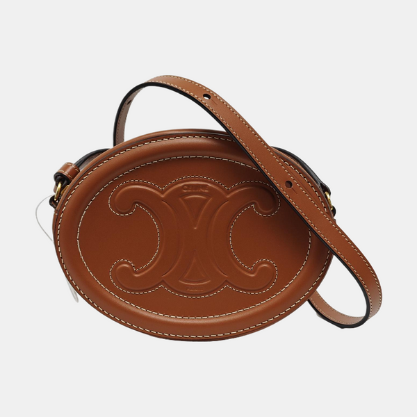 TRIOMPHE Small Calfskin Brown