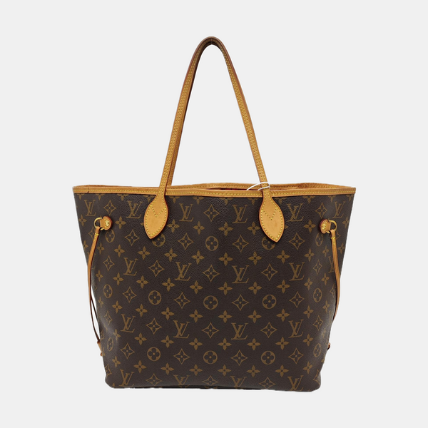 NEVERFULL MM Lona Monogram Revestida Marrón
