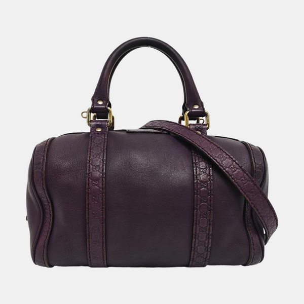 Joy Monogram Calfskin Purple