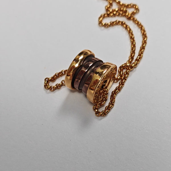 B.ZERO1 18k Rose Gold Necklace