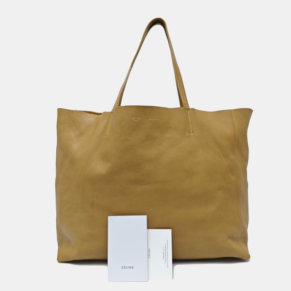 Calfskin Tote Bag Beige