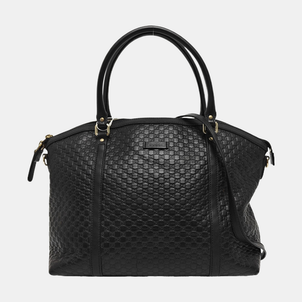 Becerro Microguccissima Monogram Negro
