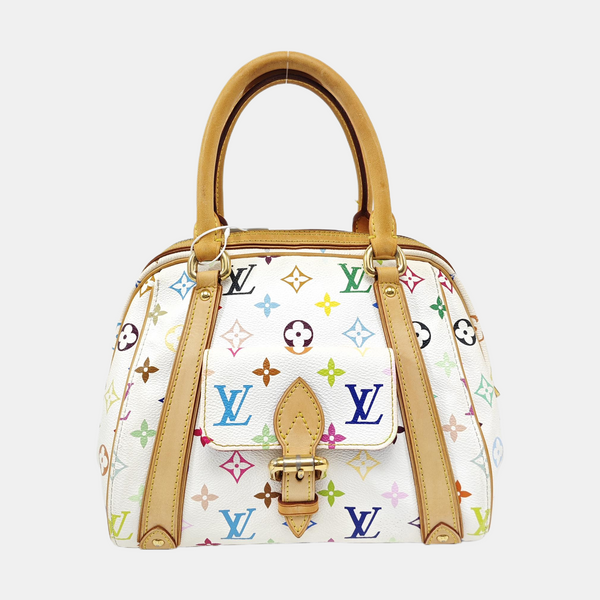 LV × TM PRISCILLA Monogram Coated Canvas White