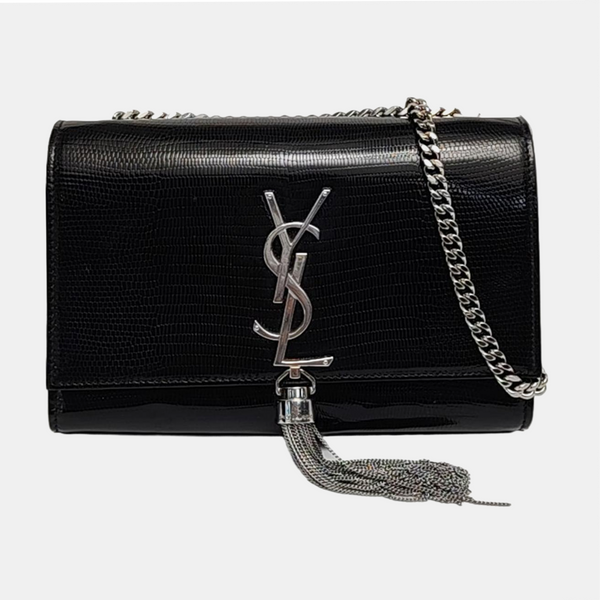 Authenticated pre-owned KATE Small Calfskin Black - Shoulder Bag at Looply