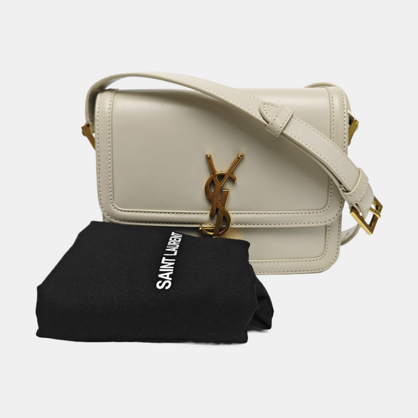 SOLFERINO Small Calfskin White