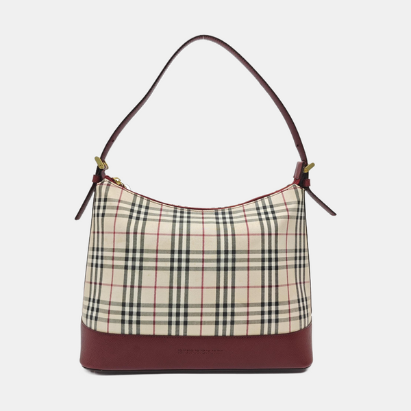 Canvas Top Handle Bag Small Beige