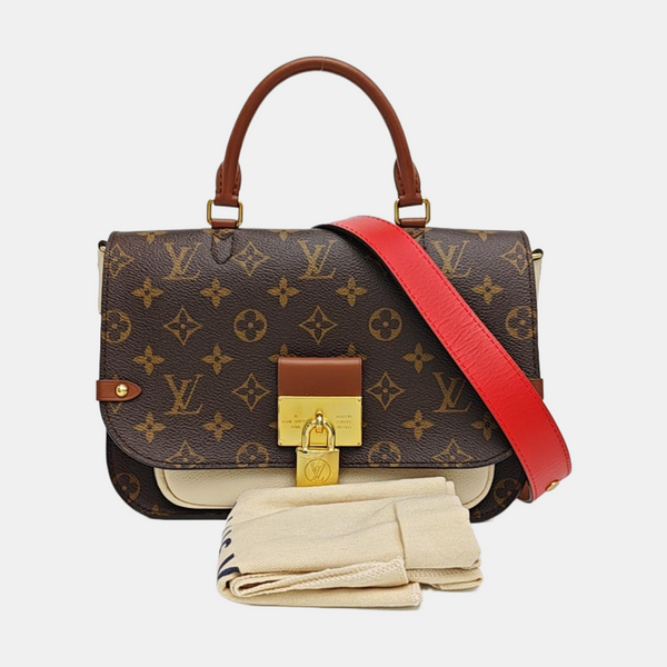 VAUGIRARD Monogram Coated Canvas Brown