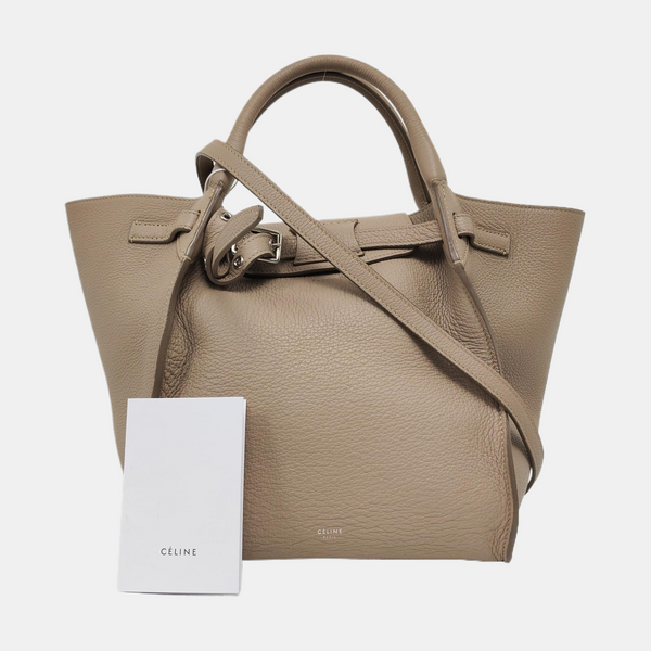 BIG BAG Small Calfskin Gray