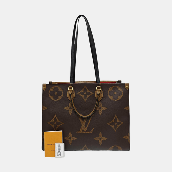ONTHEGO GM Monogram Coated Canvas Brown