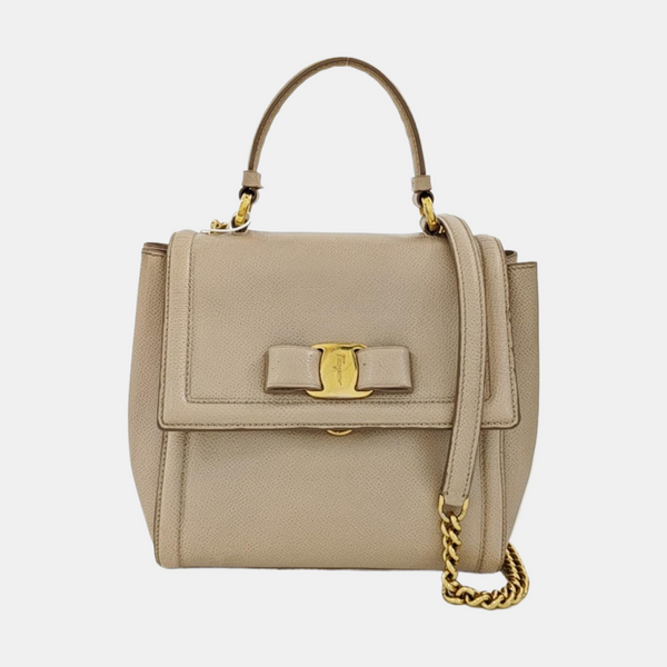Carrie Calfskin Beige