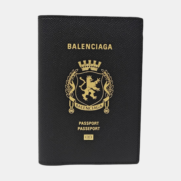 Calfskin Card Holder Black