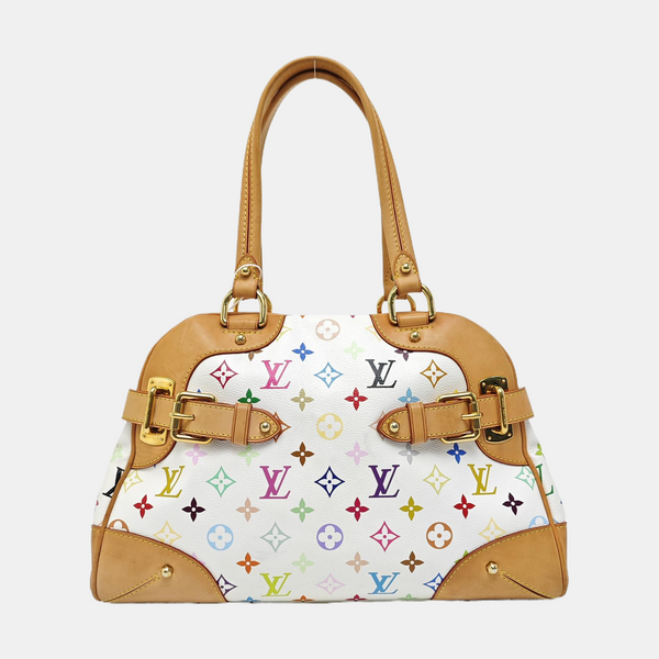LV × TM CLAUDIA Monogram Coated Canvas White